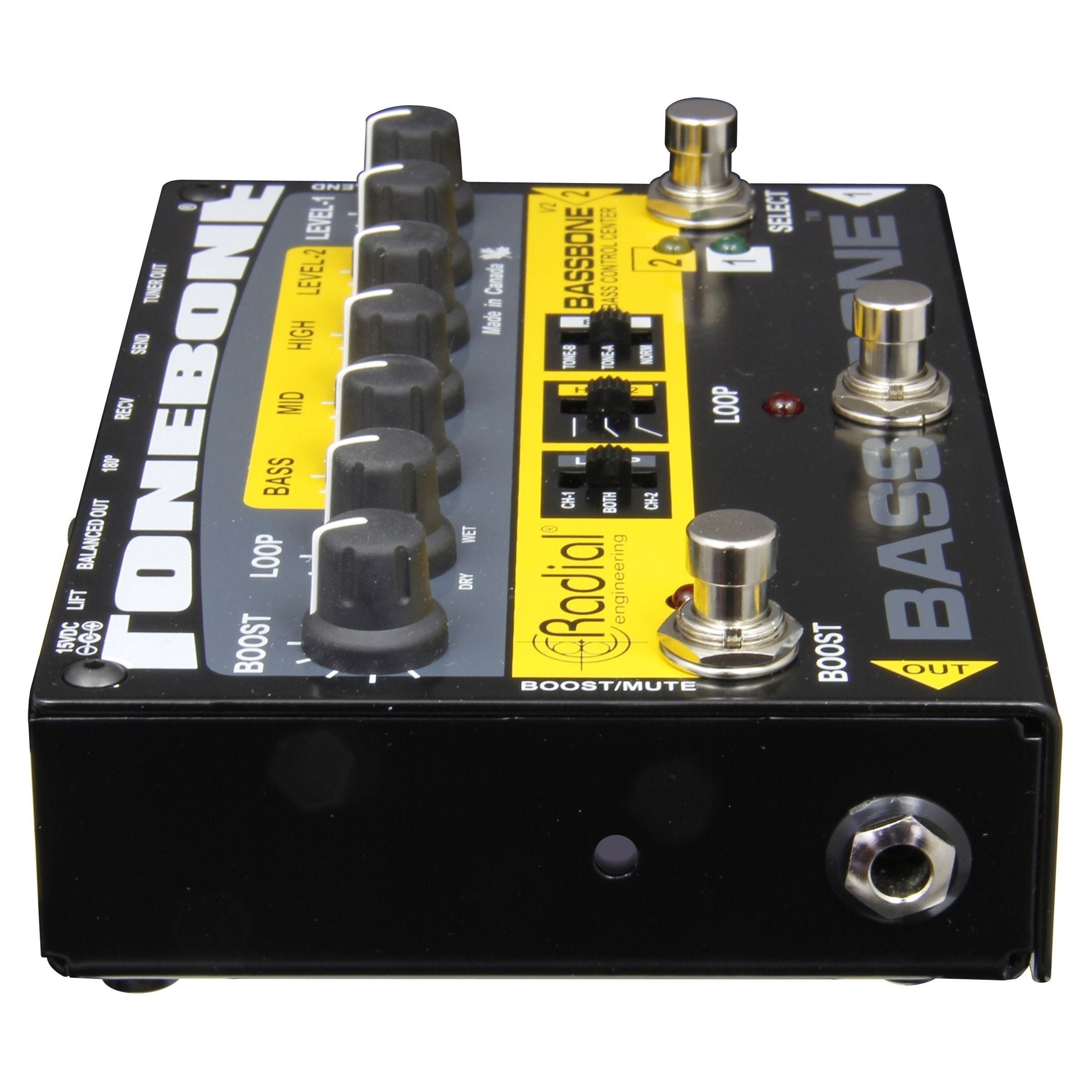 Radial Engineering Bassbone V2 Bass Preamp and DI Box 2-day Delivery