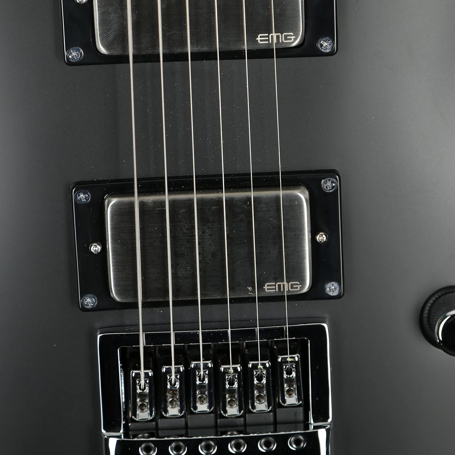 ESP LTD EC-1000 Evertune BB Electric Guitar - Black Satin