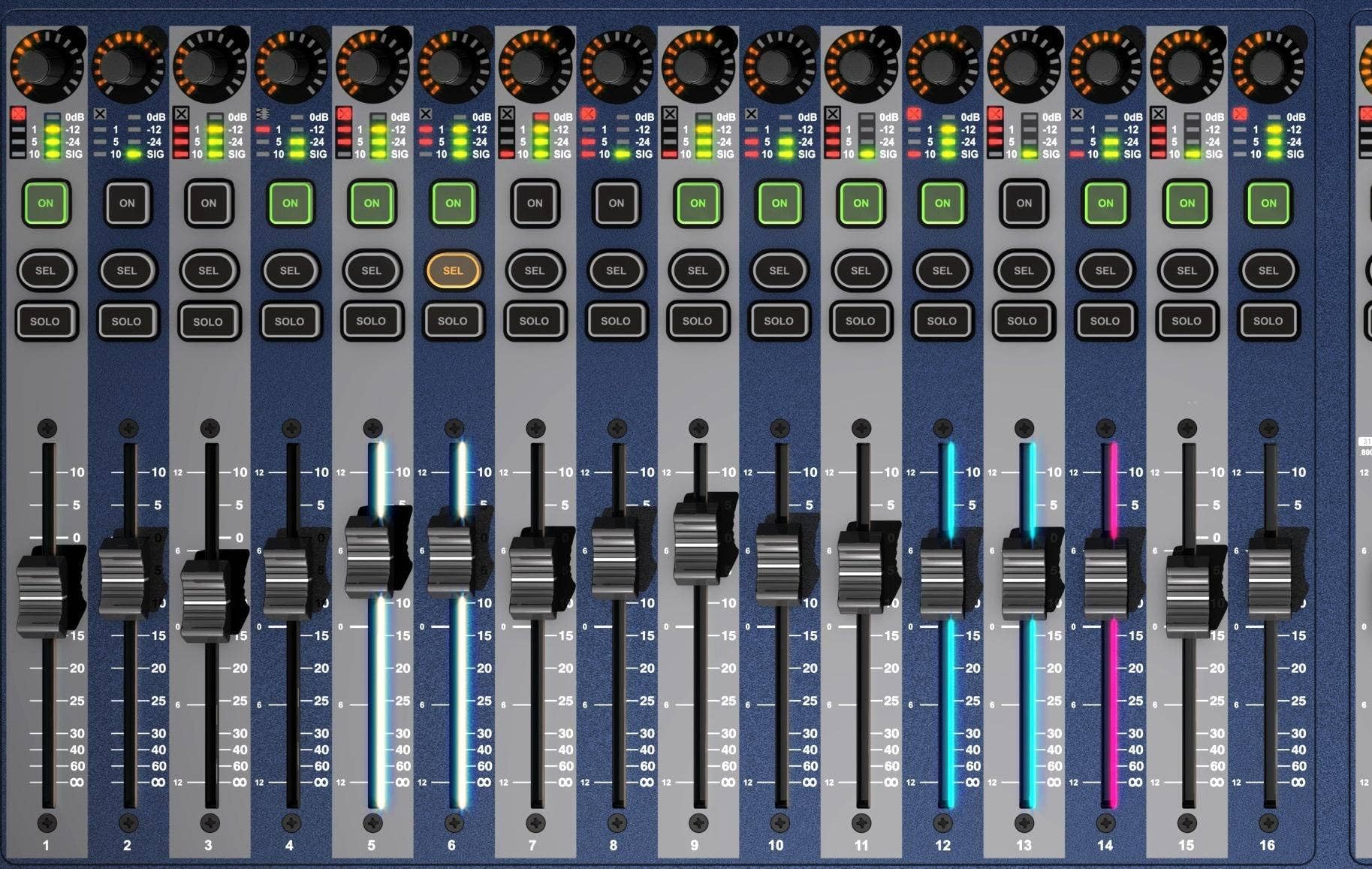 Soundcraft Si Expression 1 Digital 16-Channel Live Audio Mixer Console