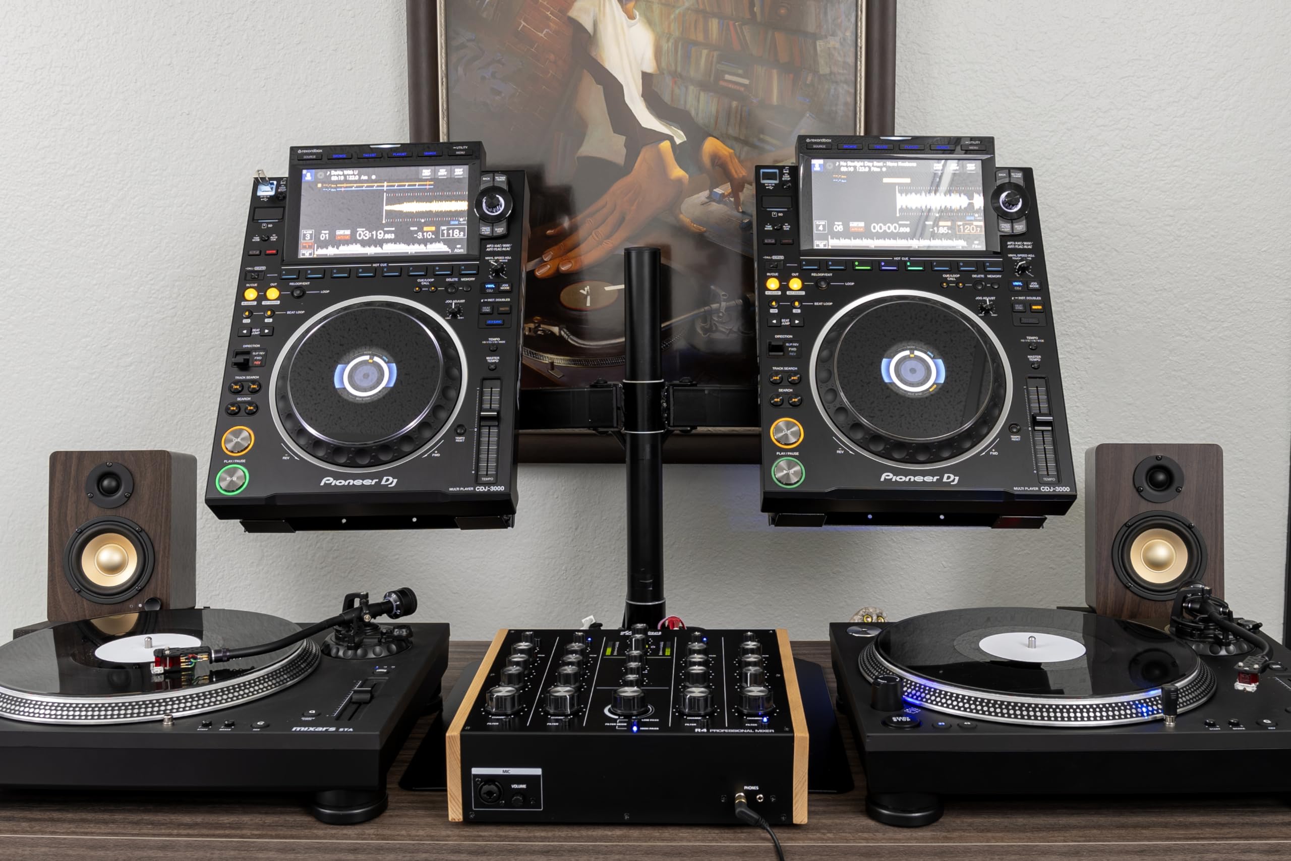 Headliner R4 4-Channel analog rotary DJ mixer with built-in Filter