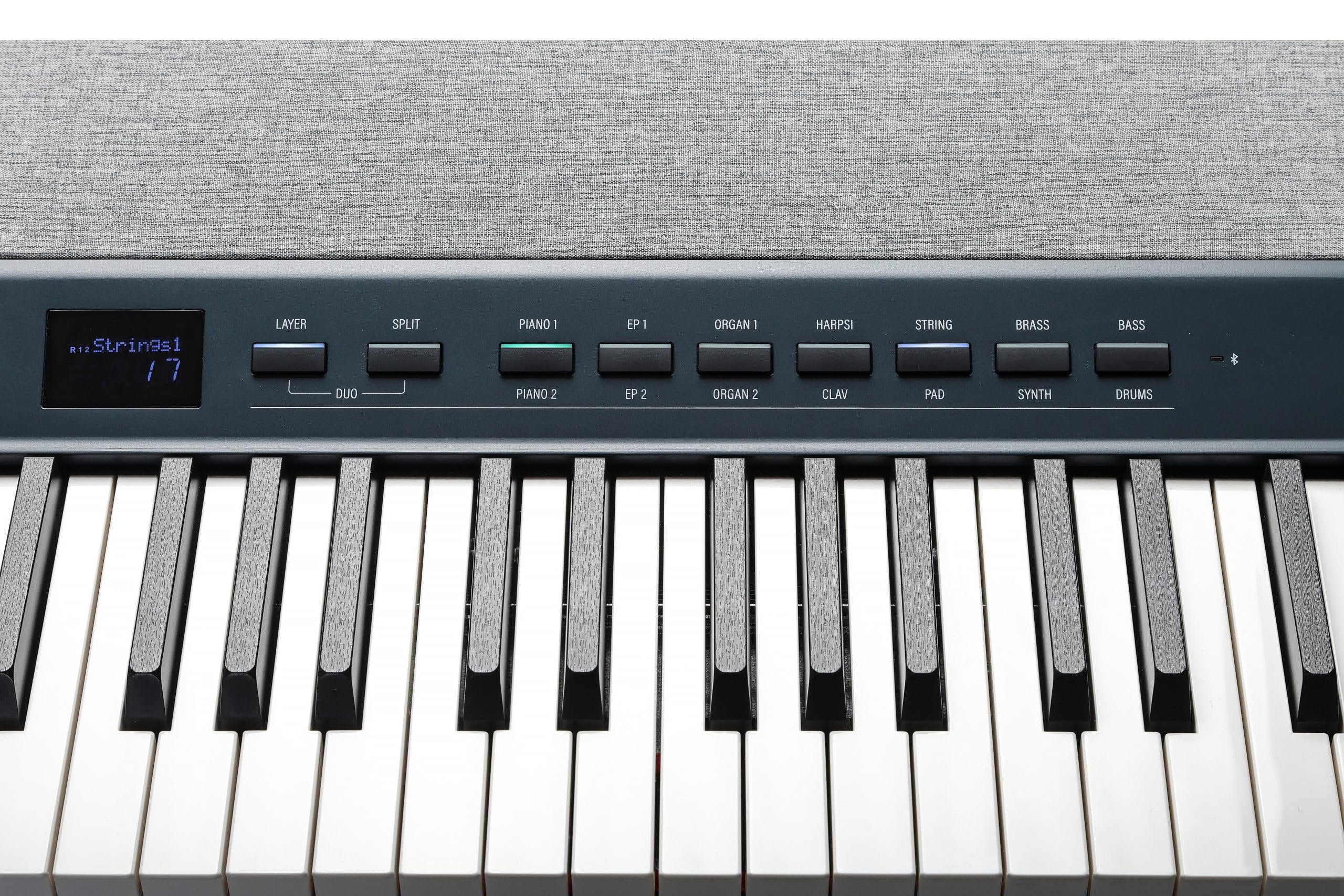 Kurzweil Ka P1 88-Key Weighted Hammer Action Digital Piano with 28 flagship Voices + Power Supply + Sustain Pedal