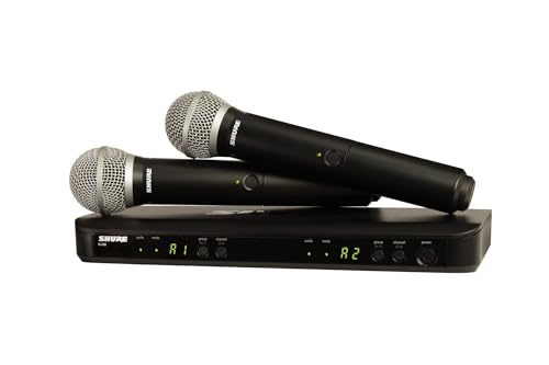Shure BLX288/PG58 Dual Handheld Wireless Microphone System