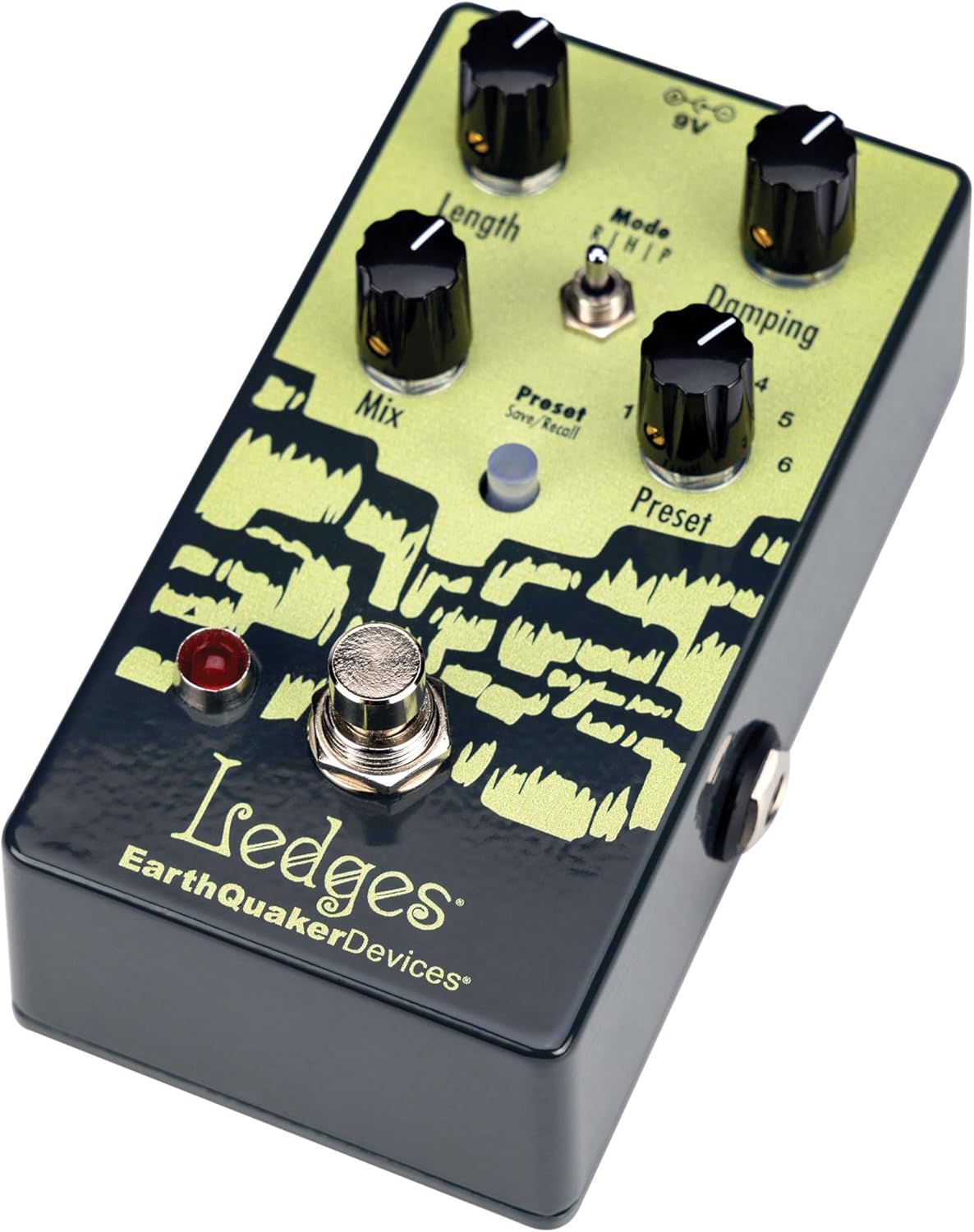 EarthQuaker Devices Ledges Tri-Dimensional Reverberation Pedal
