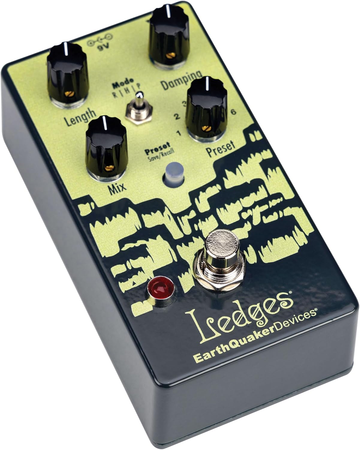 EarthQuaker Devices Ledges Tri-Dimensional Reverberation Pedal