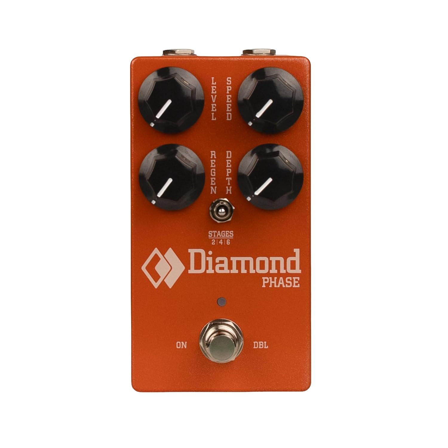 Diamond Pedals Phase: All-Analog JFET Phaser Pedal (2/4/6-Stage)