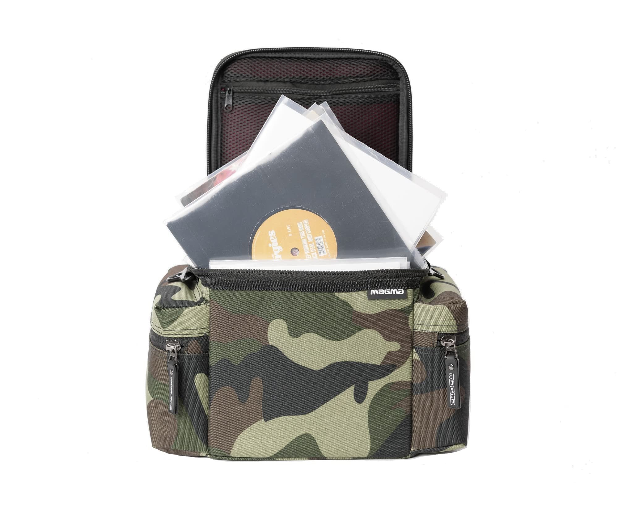 Magma 45 100 Camo-Holds up to 100 x 7-inch Records DJ Bag (MGA43019)