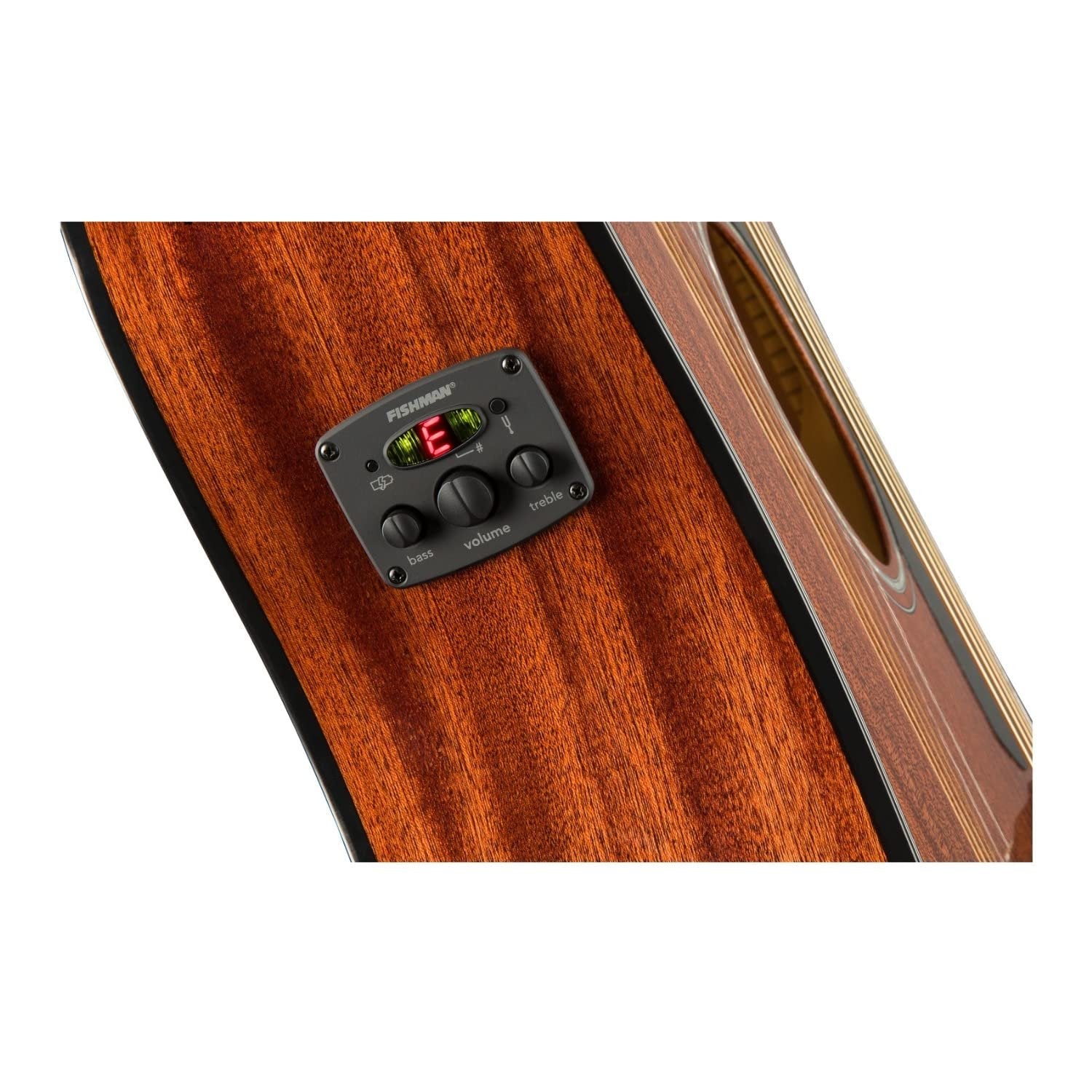 Fender All-Mahogany Dreadnought Cutaway Acoustic Electric Guitar, with 2-Year Warranty