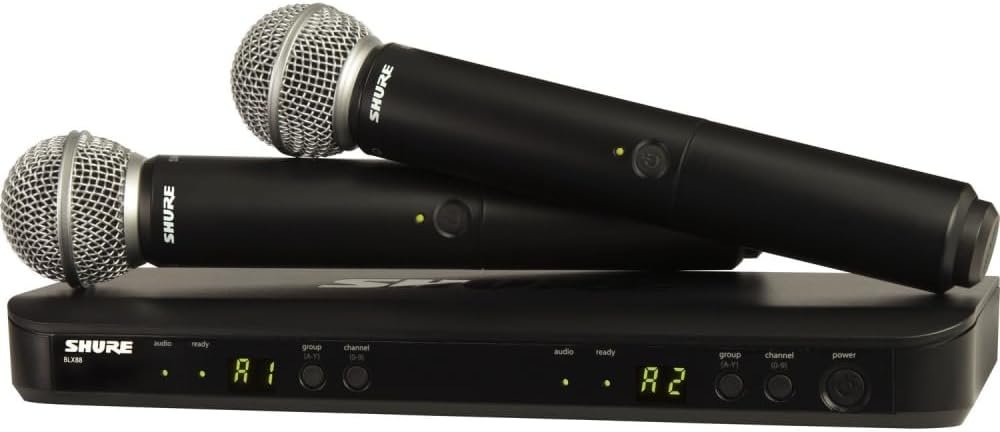 Shure BLX288/SM58 Dual Wireless Vocal Microphone System