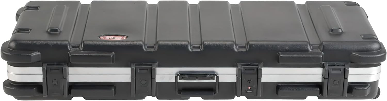 SKB ATA 61-Note Keyboard Case with Wheels, TSA Locking, Trigger Latch