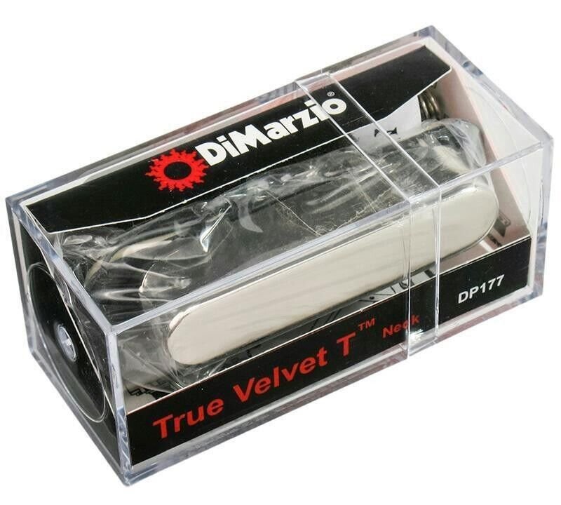 DiMarzio DP 177C True Velvet T Neck Pick-up Chrome Cover