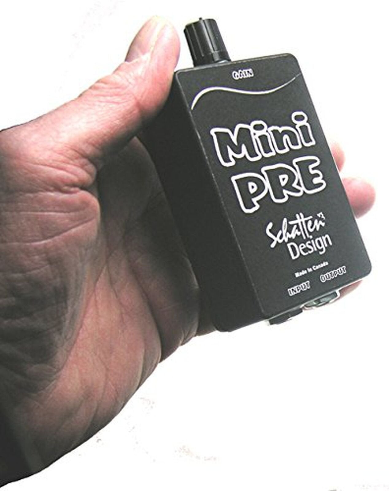 Mini Pre Belt-clip Guitar/Instrument Preamp with Volume