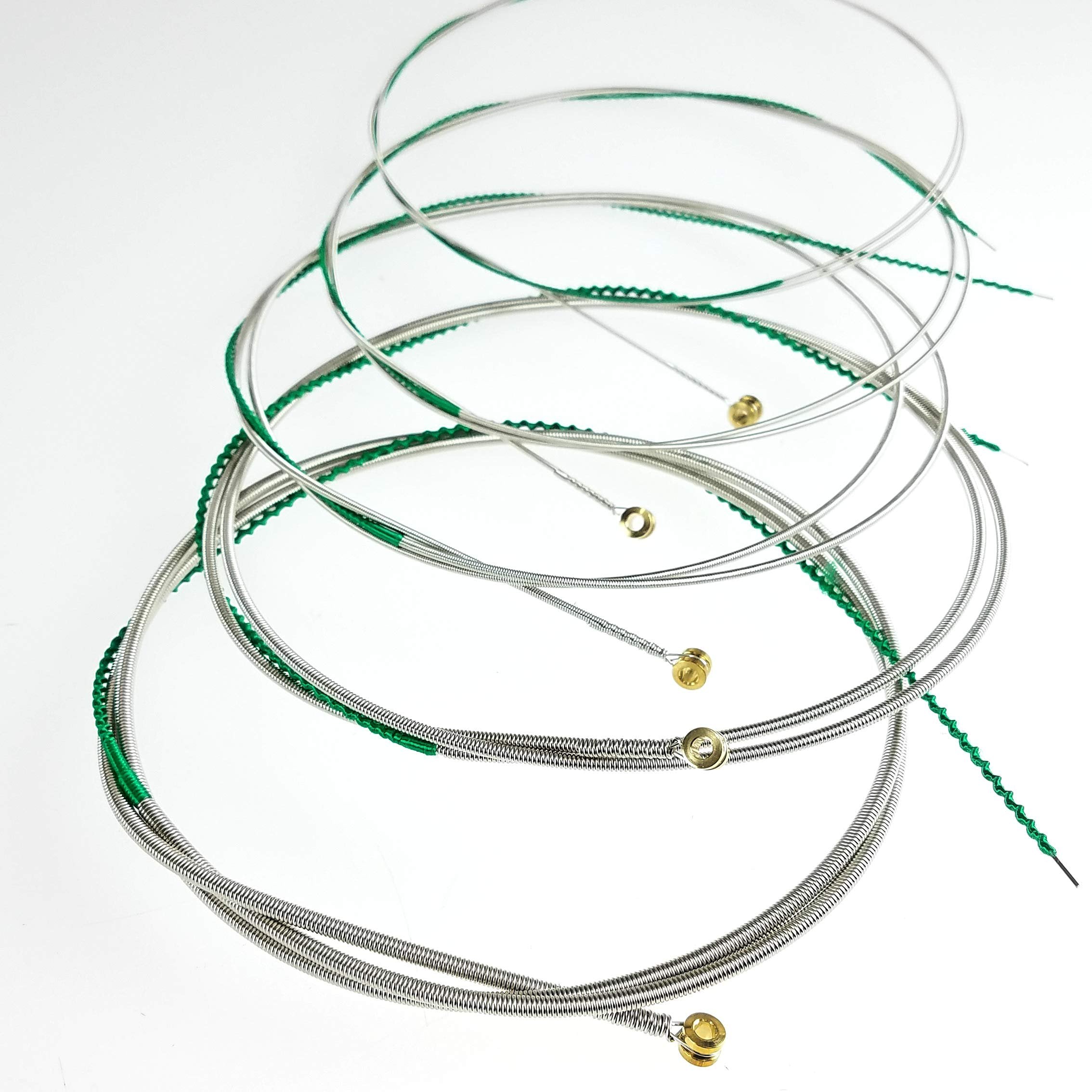 GHS Strings GHS Balanced Nickels 5 Bass Strings Light Gauge, 40-126, (37.25" Winding) (5L-NB)