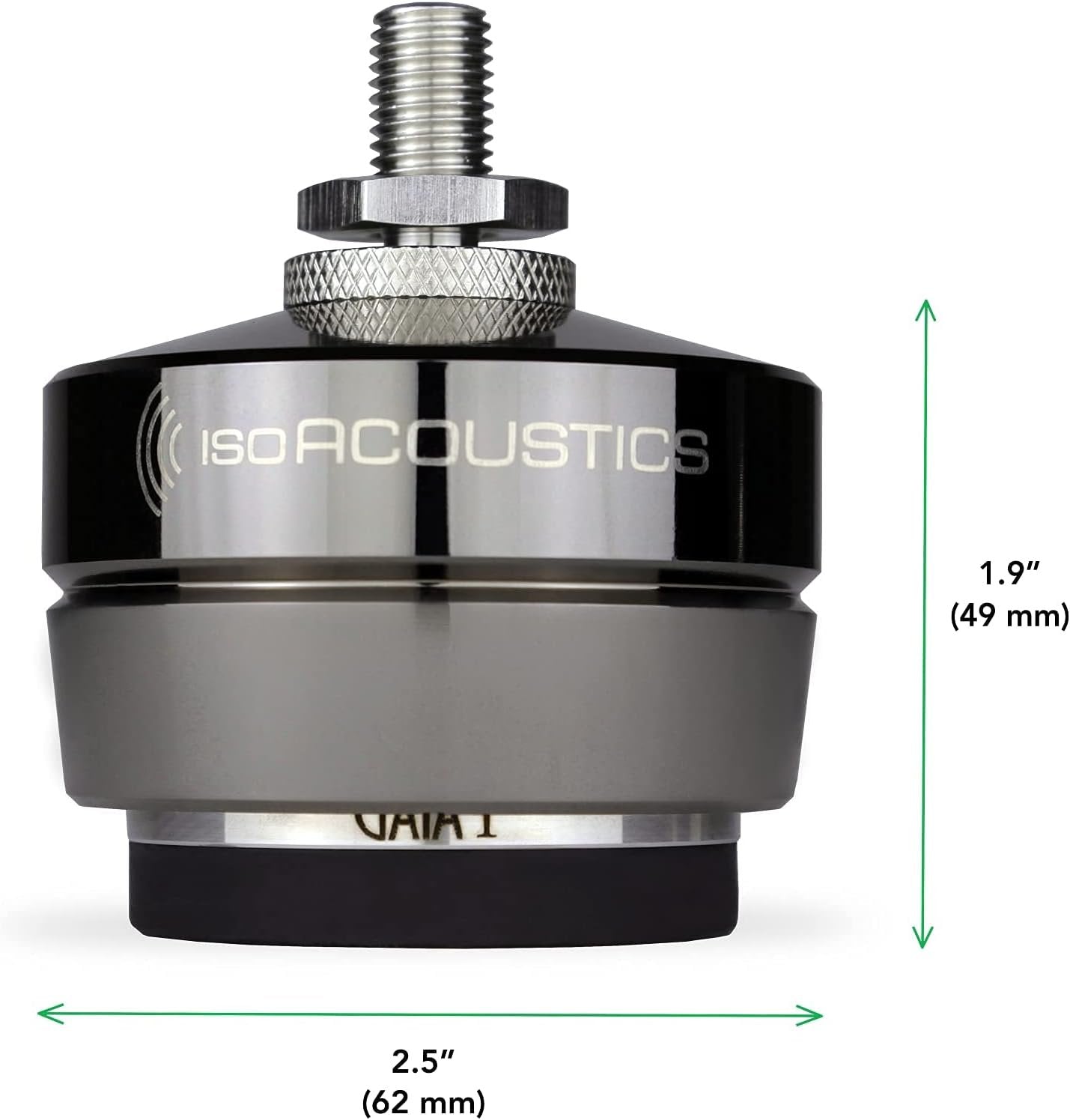 IsoAcoustics Gaia Series Isolation Feet for Speakers & Subwoofers