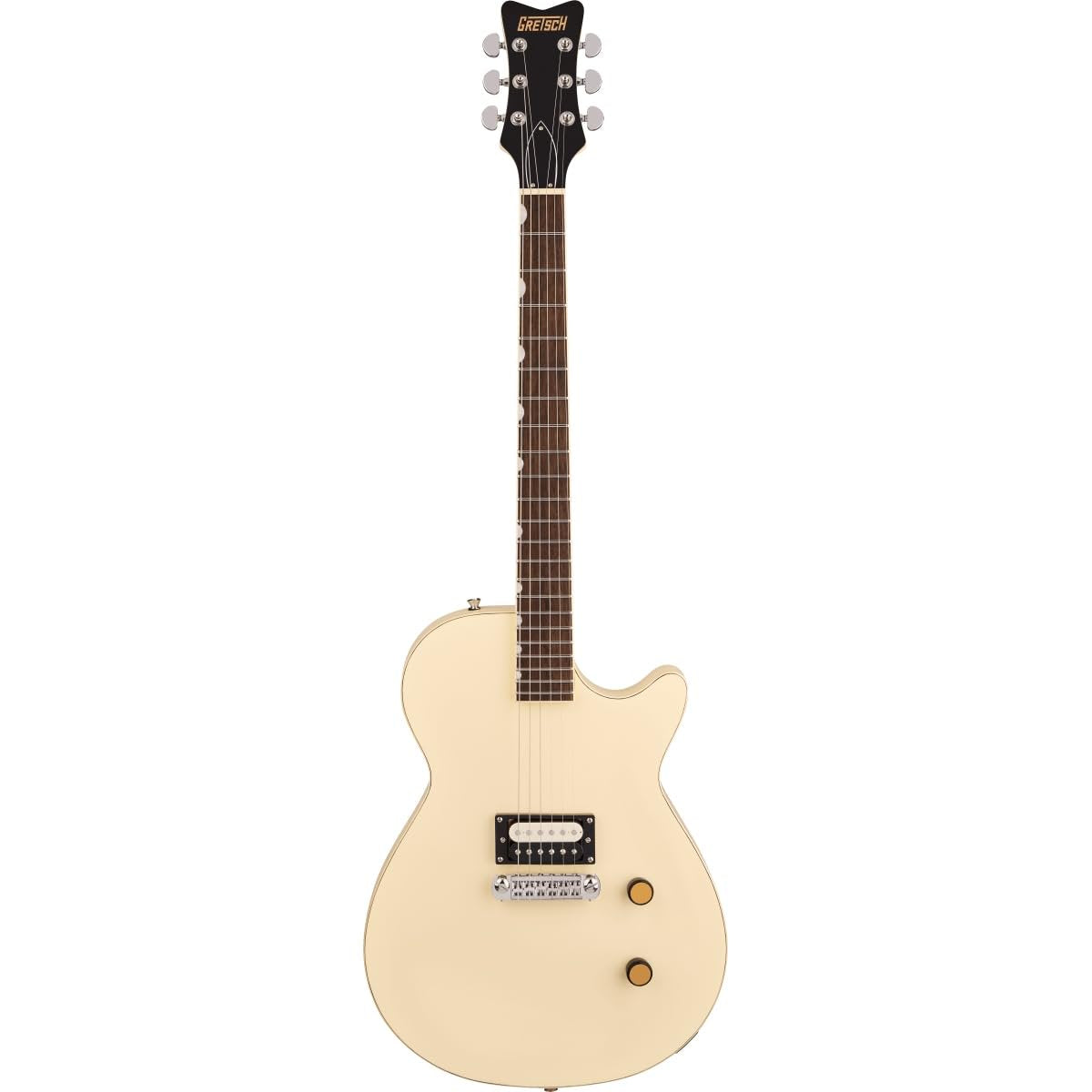 Gretsch Streamliner Jet 1 Pickup Electric Guitar - Aged White