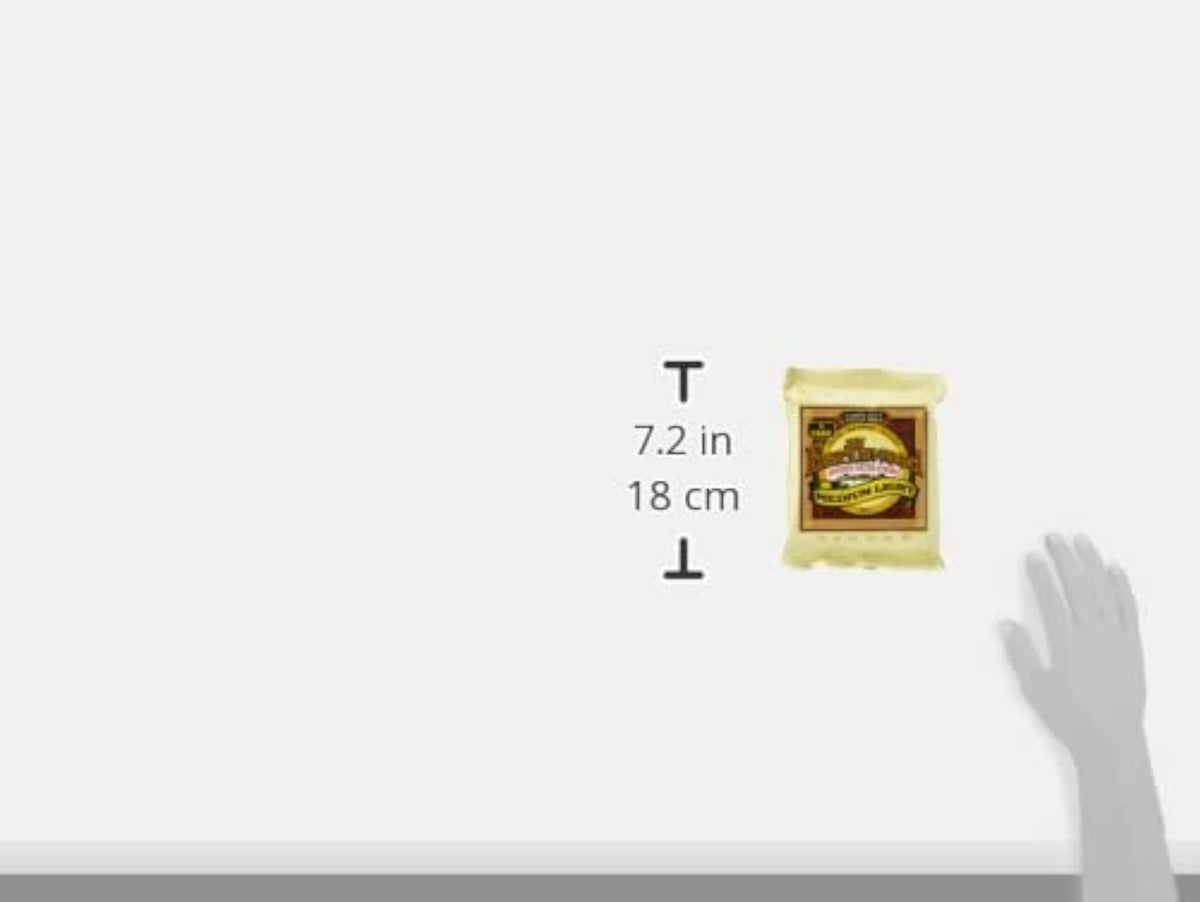 Ernie Ball Earthwood Medium Light 80/20 Bronze Acoustic Guitar Strings 3-pack, 12-54 Gauge (P03003)