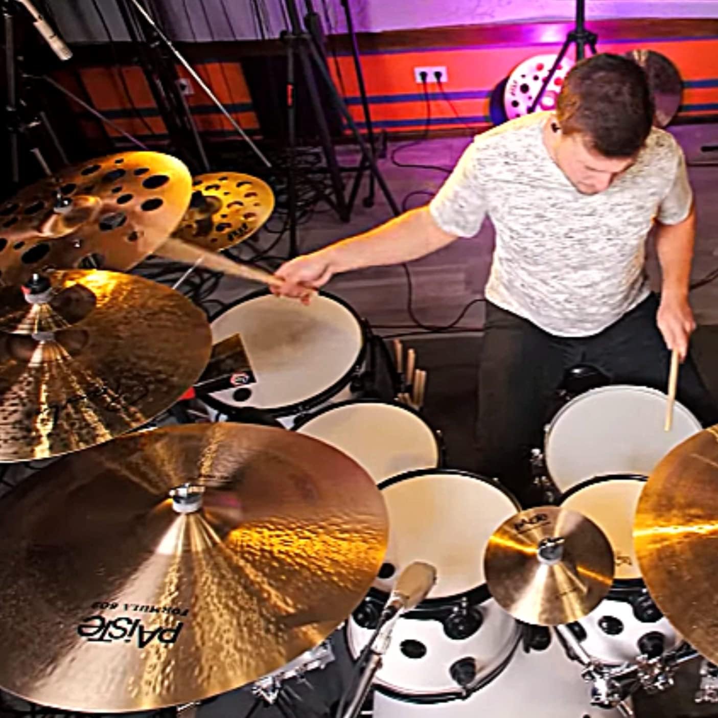 Paiste PST X Swiss Hi-Hat Cymbals 10" (pair)