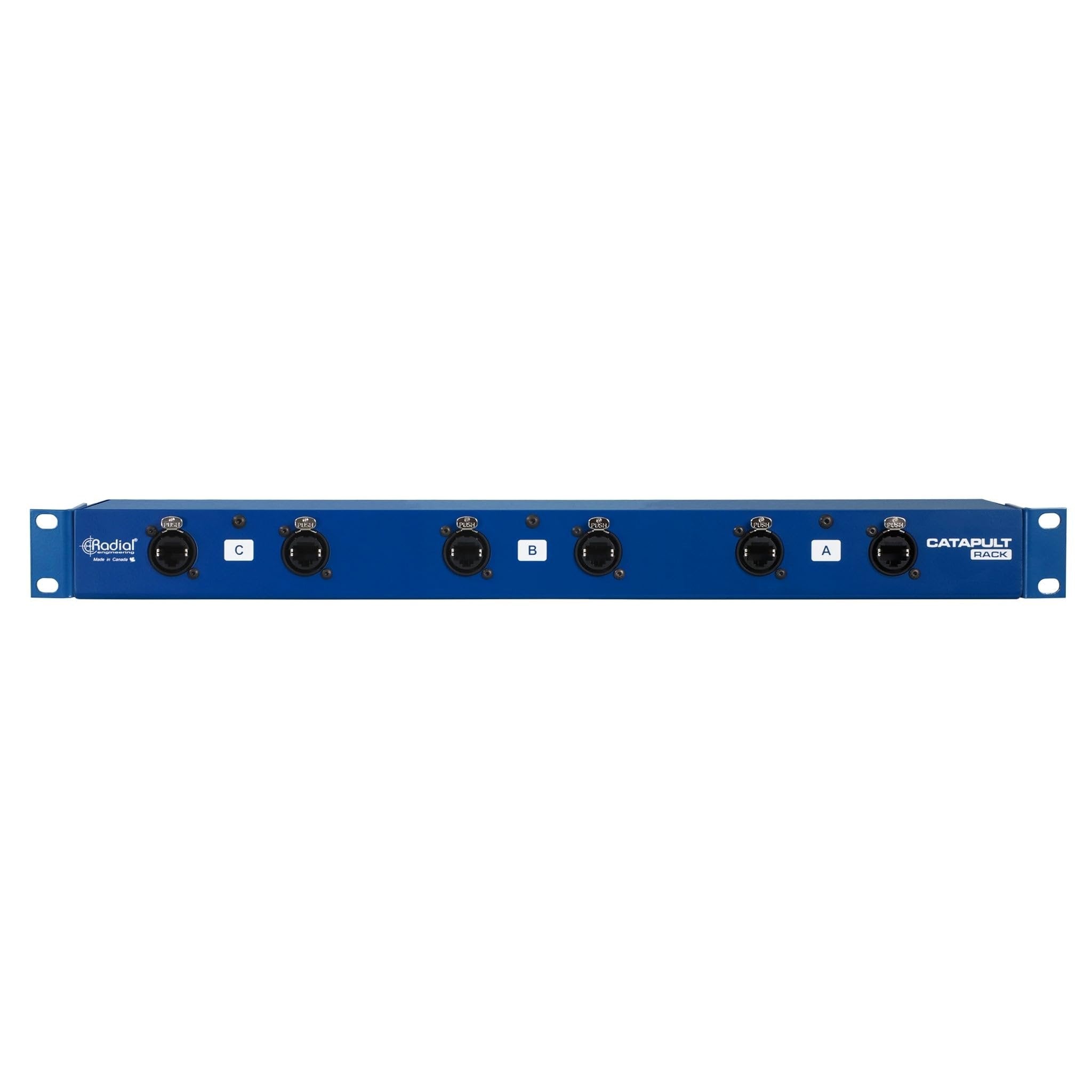 Radial Catapult Rack RX 12-channel Cat 5/6 Analog Audio Snake