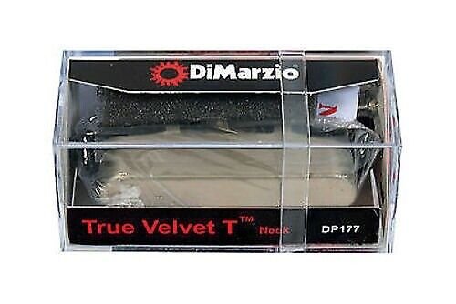 DiMarzio DP177UN True Velvet™ T Neck Pickup for Fender Tele, Unplated Nickel