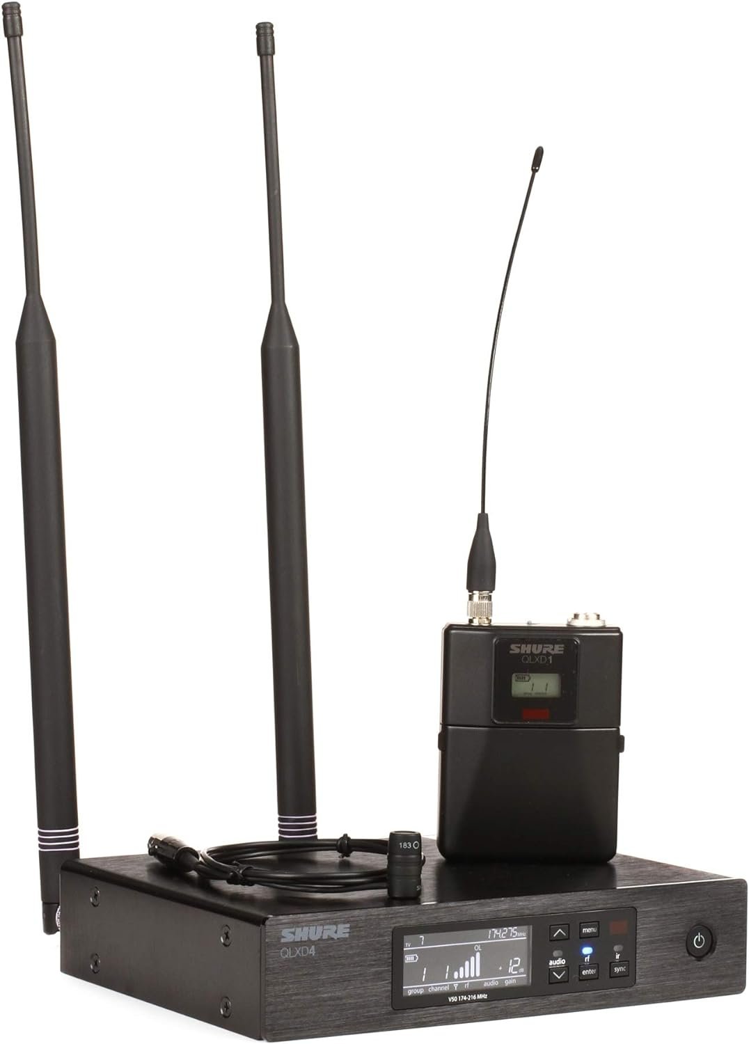 Shure QLXD14 Wireless Lavalier Microphone System