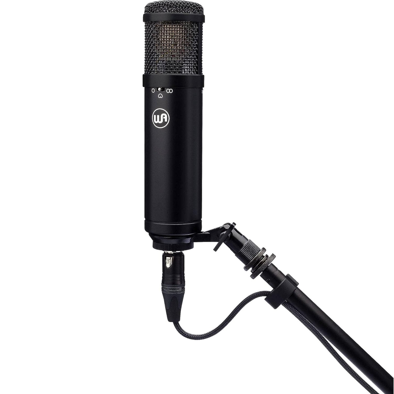 Warm Audio WA-47jr Black Transformerless FET Condenser Microphone Mic, Black