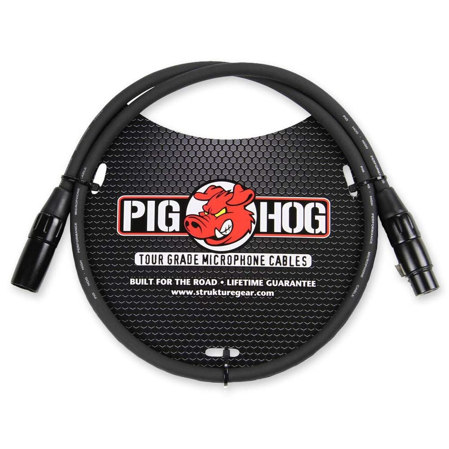 Pig Hog PHM3 8mm Tour Grade Mic Cable, XLR 3ft - 6-Pack