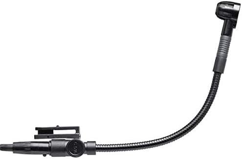 AKG Pro Audio C519 ML Professional Miniature Clip-On Condenser Microphone with Mini XLR to Mini XLR Cable and A400 Adapter Plate, Black