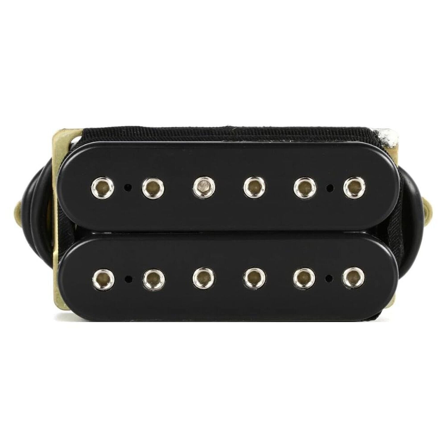 DiMarzio Super Distortion Humbucker Pickup DP100BK, Black Bundle with 12x Fender Guitar Picks and Liquid Audio Instrument Polishing Cloth