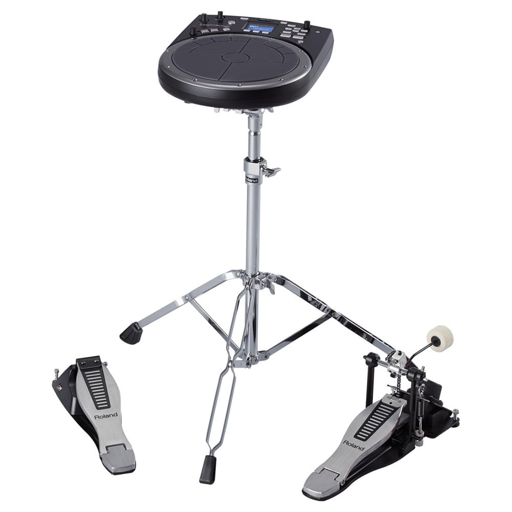 Roland HandSonic HPD-20 Digital Hand Percussion Controller Bundle with 6ft Pig Hog MIDI Cable & Polishing Cloth – 10in Pad with 13 Velocity-Sensitive Sections, 850 Sounds, Sampling & MIDI Integration