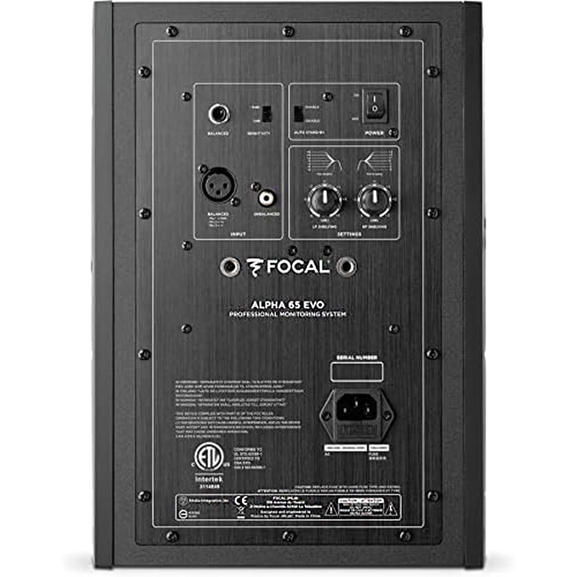 Focal ALPHA-65-EVO Active 2-Way Studio Monitor