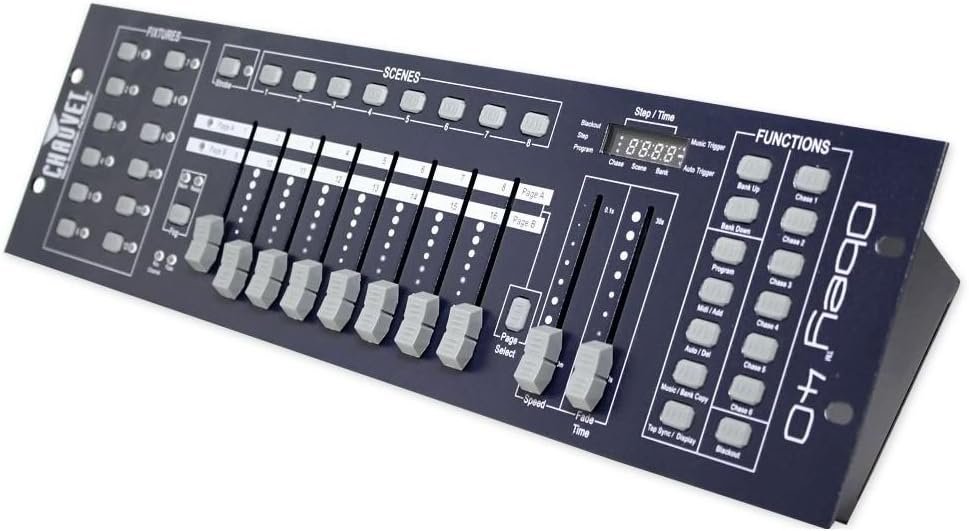 CHAUVET DJ OBEY40 Universal DMX Light/Fog Machine Controller