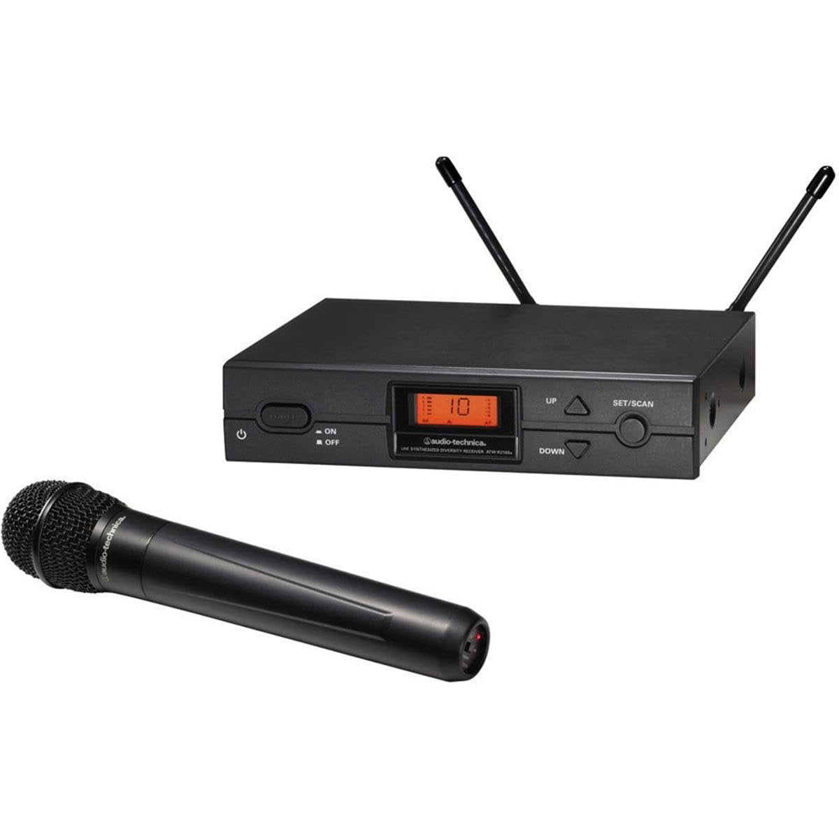 Audio-Technica 2000 Series ATW-2120CI Wireless Handheld Microphone System, I: 487.125-506.5MHz