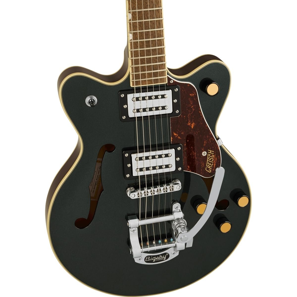 Gretsch G2655T Streamliner Center Block Jr. Double-Cut Electric Guitar - Cadillac Green