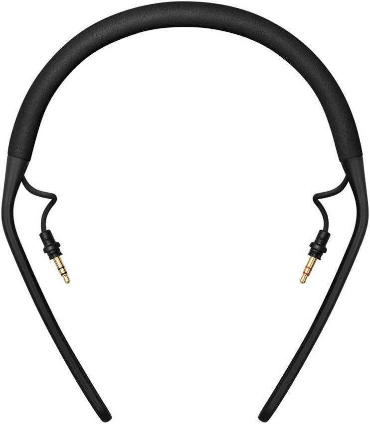 AIAIAI H01 Lightweight Headband with PU Foam Padding, Black