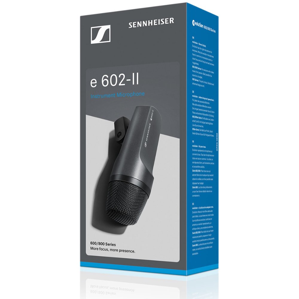 SEN-Sennheiser E 602 II Evolution Series Dynamic Bass-drum Microphone