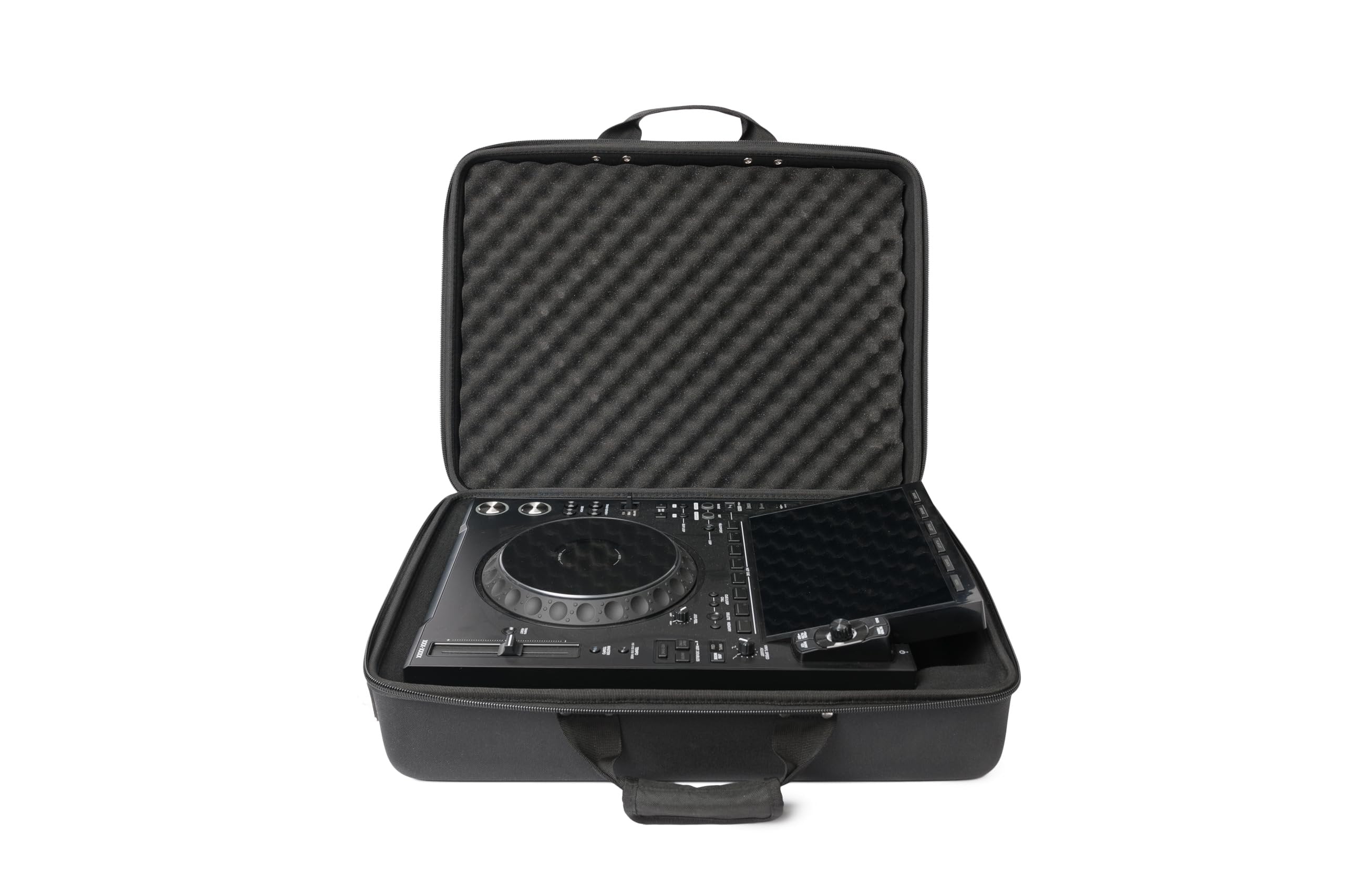 Magma Lightweight CTRL Case Compatible with AlphaTheta CDJ-3000X, Euphonia, Pioneer DJ CDJ-3000, CDJ-2000 NXS2, DJM-900, Xone and more; Molded Hardshell Travel Case for Everyday Protection