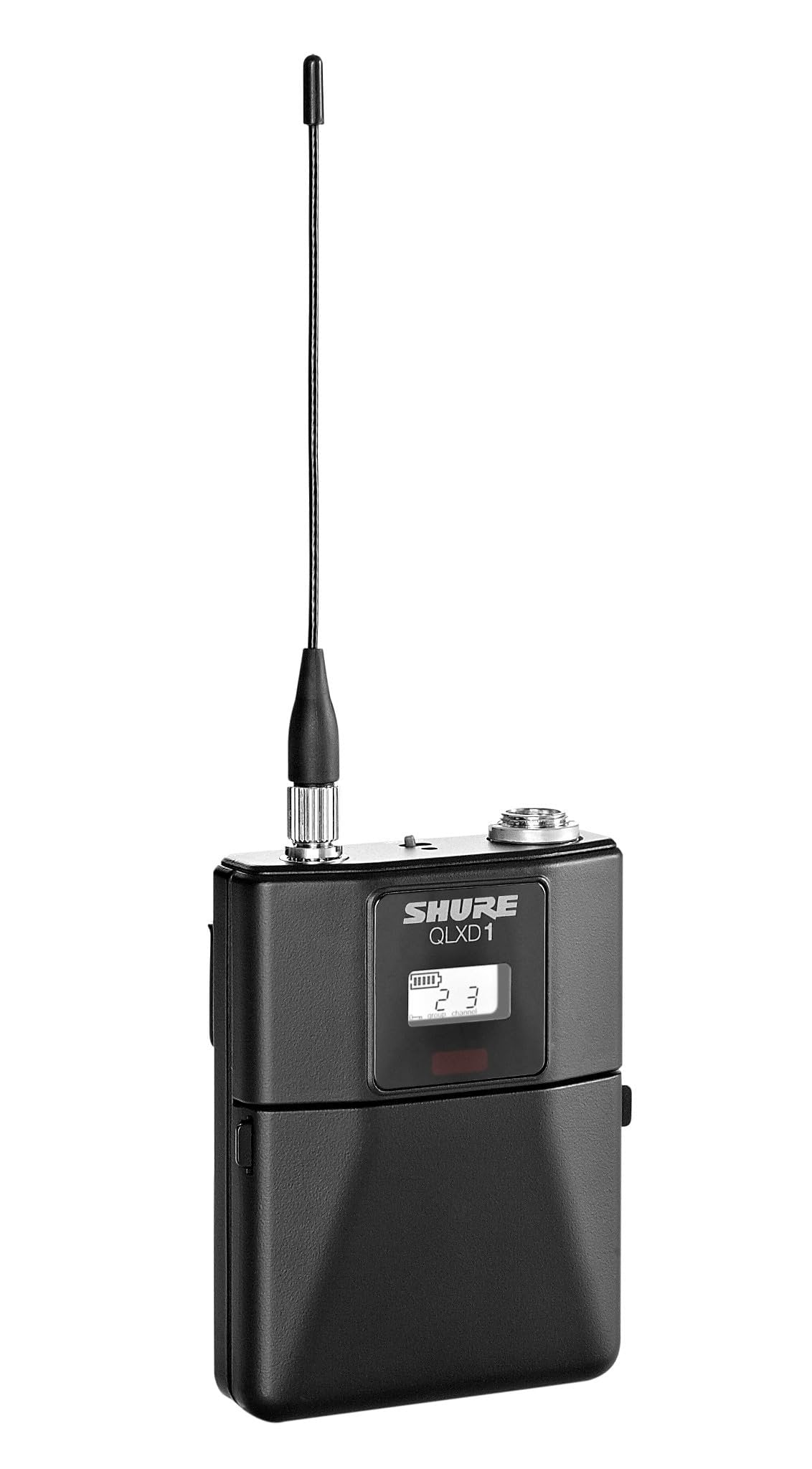 Shure QLXD1 Bodypack Transmitter - for use with QLX-D Digital Wireless Systems, Receiver Sold Separately | H50 Band (QLXD1=-H50)