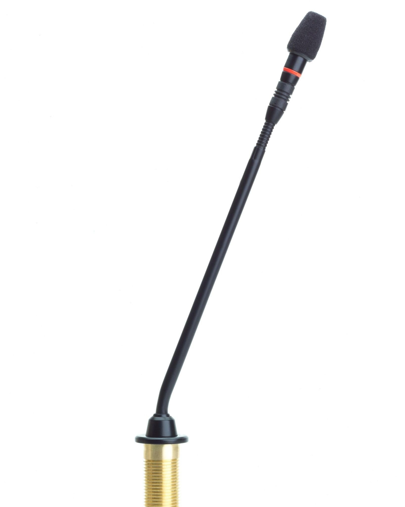 Shure MX418D/C Cardioid Condenser Microphone, 18" Gooseneck, Includes Desktop Base with 10' Cable, Logic Functions, Programmable Switch, LED Indicator, Snap-Fit Foam Windscreen