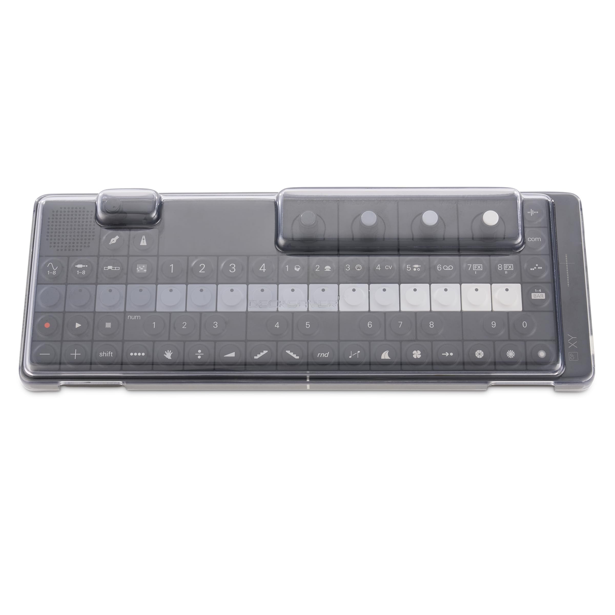 Decksaver Super Strong Polycarbonate Cover Compatible with Teenage Engineering OP-XY, OP-1 & OP-1 field synths