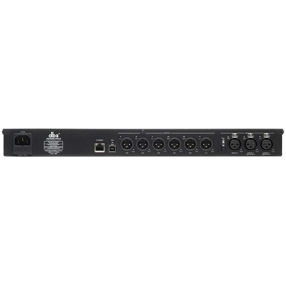 dbx DriveRack PA2 2x6 PA Management Processor with Display and USB