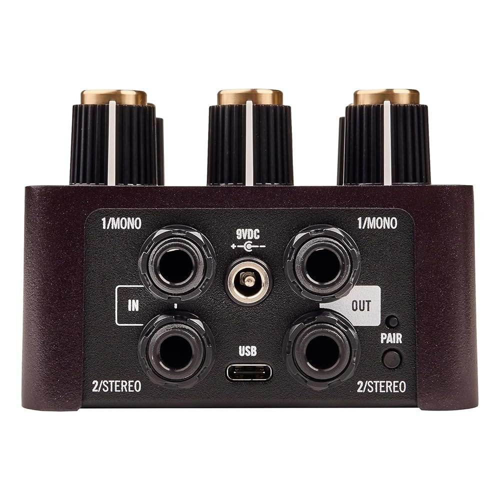 Universal Audio Lion '68 Super Lead Amp Pedal Bundle with 2x Right Angle Patch Cables, 9V Power Adapter, 12 Guitar Picks & Polishing Cloth – Authentic Tube Amp Tones, Versatile Gain Control