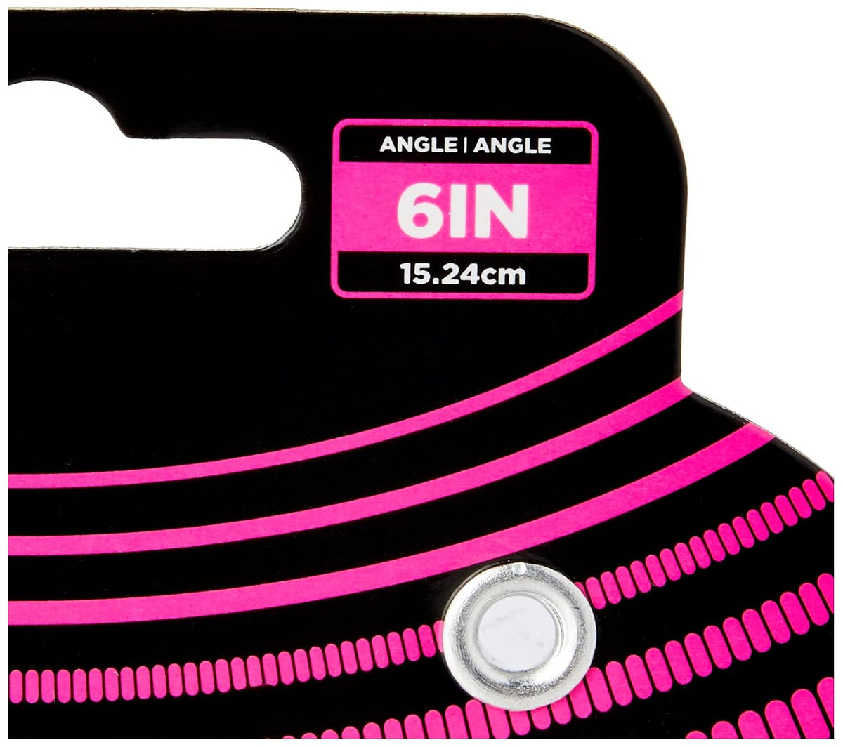 Ernie Ball Patch Cable 3-Pack, Angle/Angle, 6in, Black (P06050)