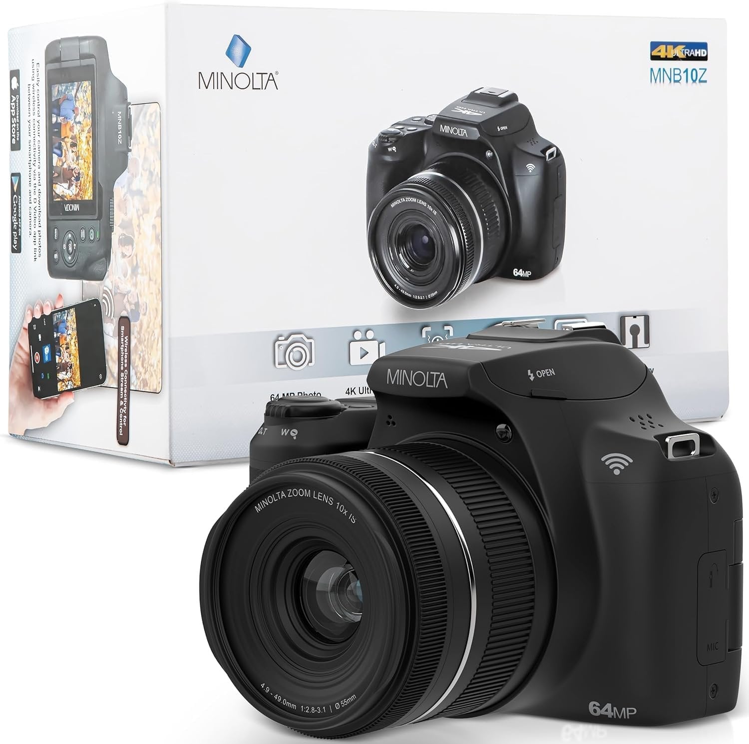 Minolta 64 Mega Pixels Auto Focus Digital Camera