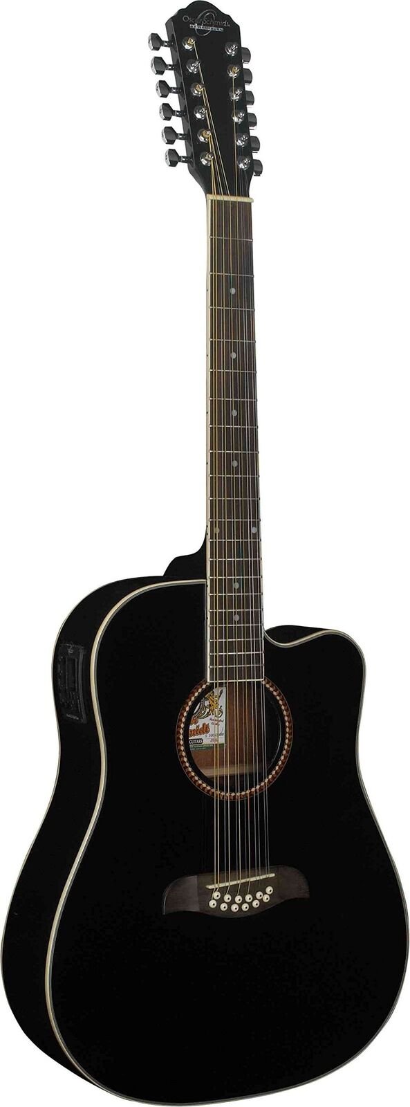 Oscar Schmidt OD312CE 12-String Acoustic-Electric Guitar