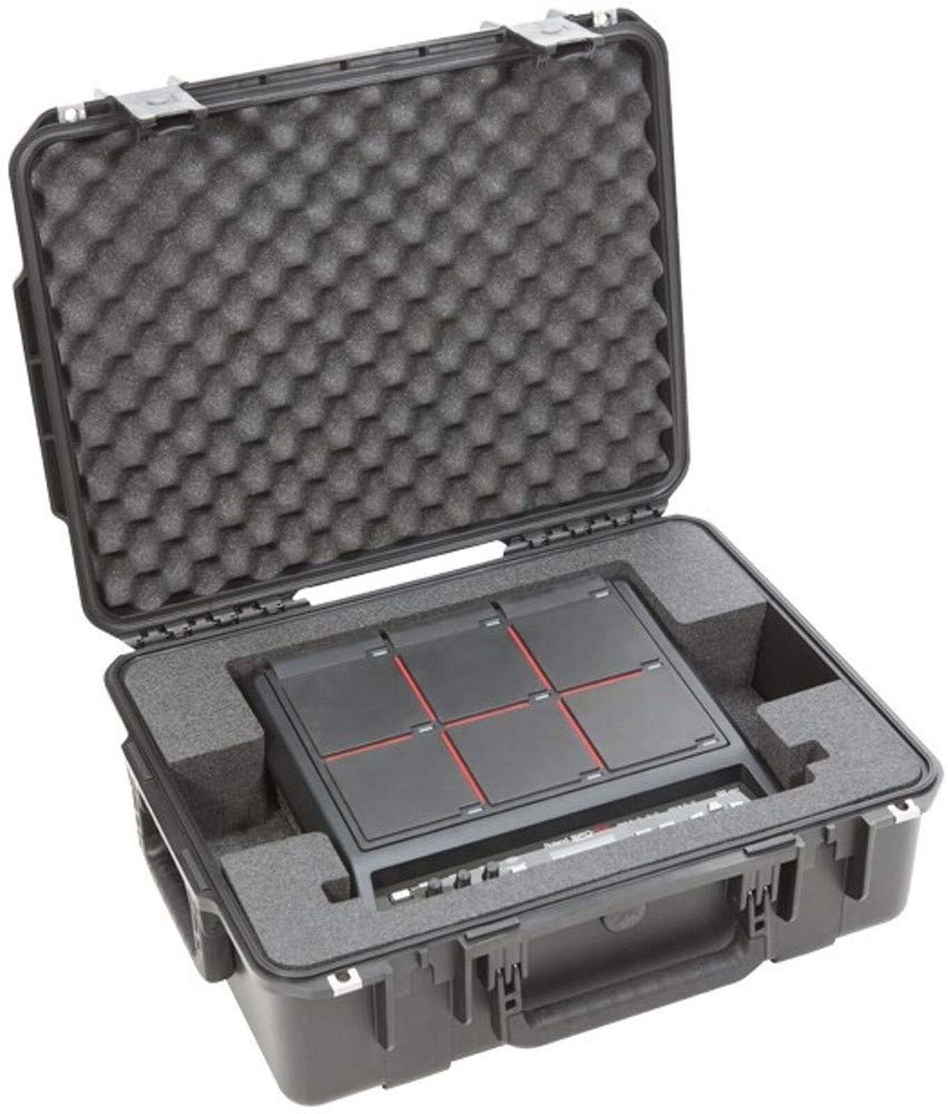 SKB iSeries Roland SPD-SX Drum Multi Pad Hard Case, Waterproof Polypropylene Shell with Foam, Trigger Latch and Lock Loops for Travel Use