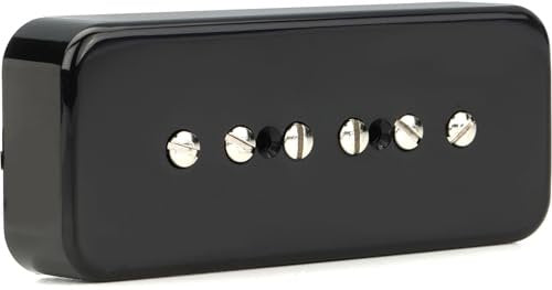 Seymour Duncan JJN P90 Silencer' Black Cover Bridge - Soapbar - Electric Guitar Pickup