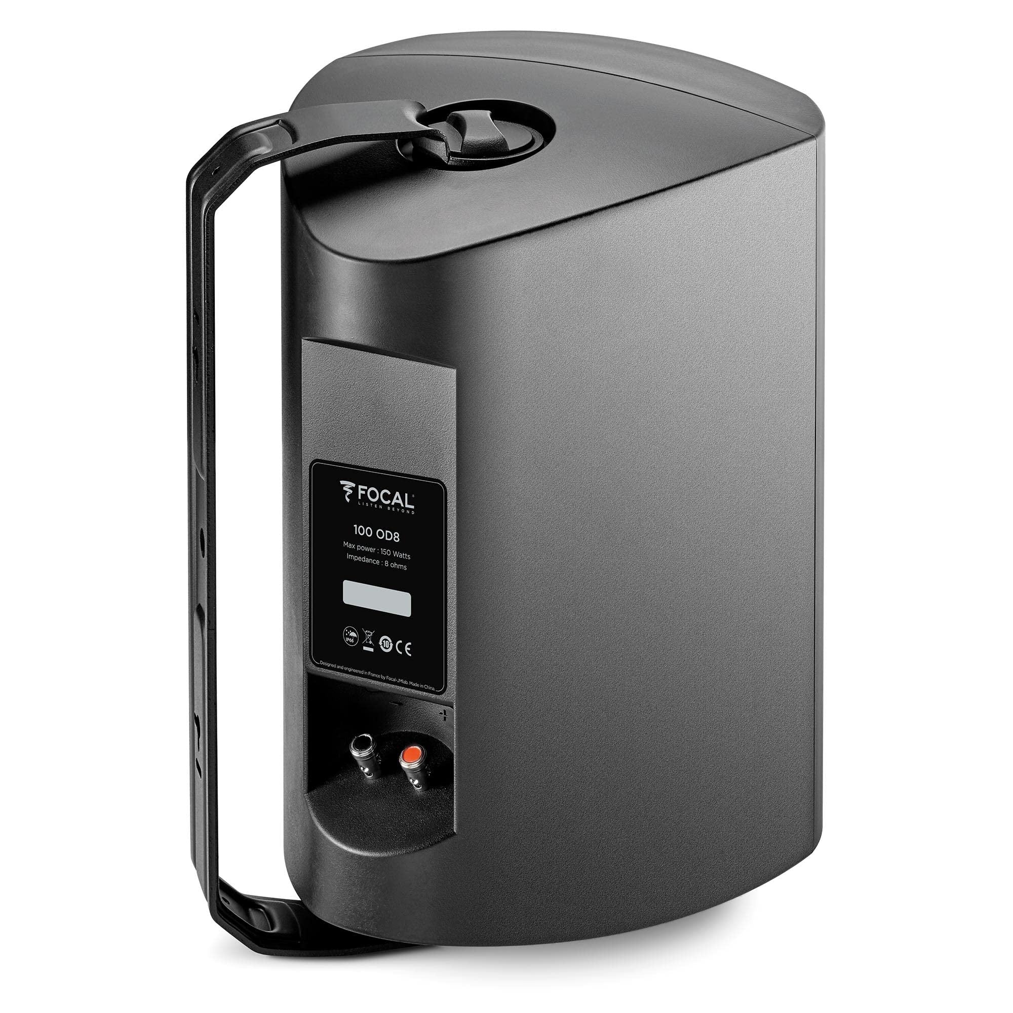 Focal 100 OD8 8" Outdoor Loudspeaker, IP66 Rated - Black