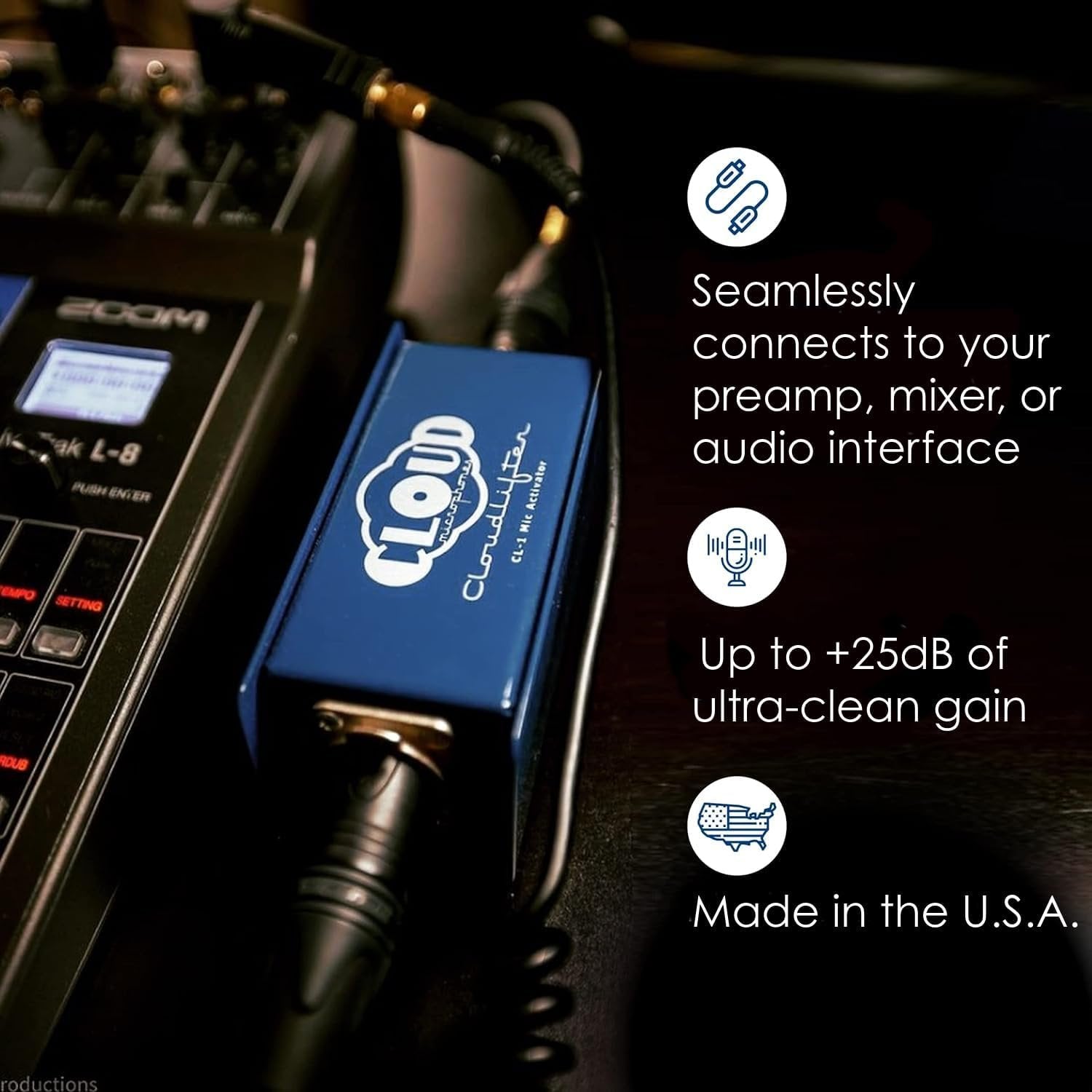 Cloud Microphones Cloudlifter Mic Activator and Audio Interface