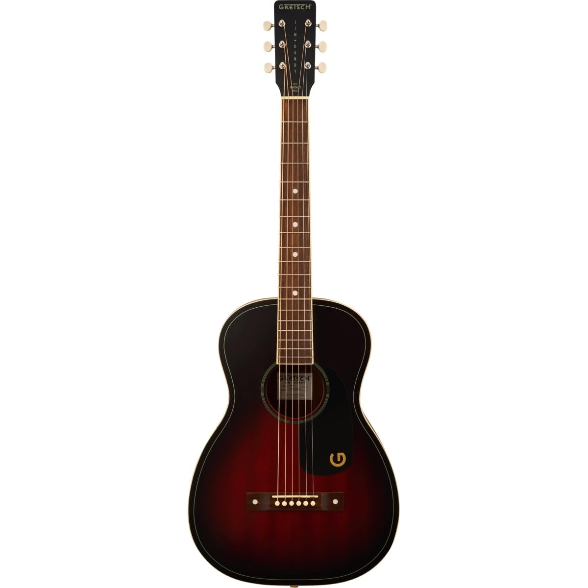 Gretsch Jim Dandy Parlor Acoustic Guitar - Deep Cherry Burst
