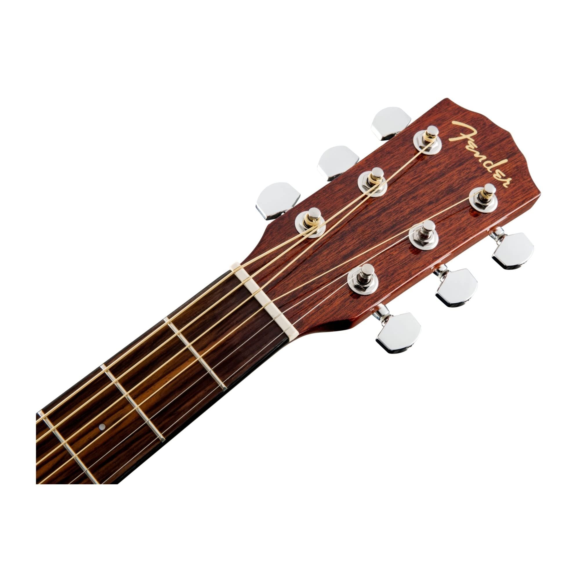 Fender All-Mahogany Dreadnought Cutaway Acoustic Electric Guitar, with 2-Year Warranty