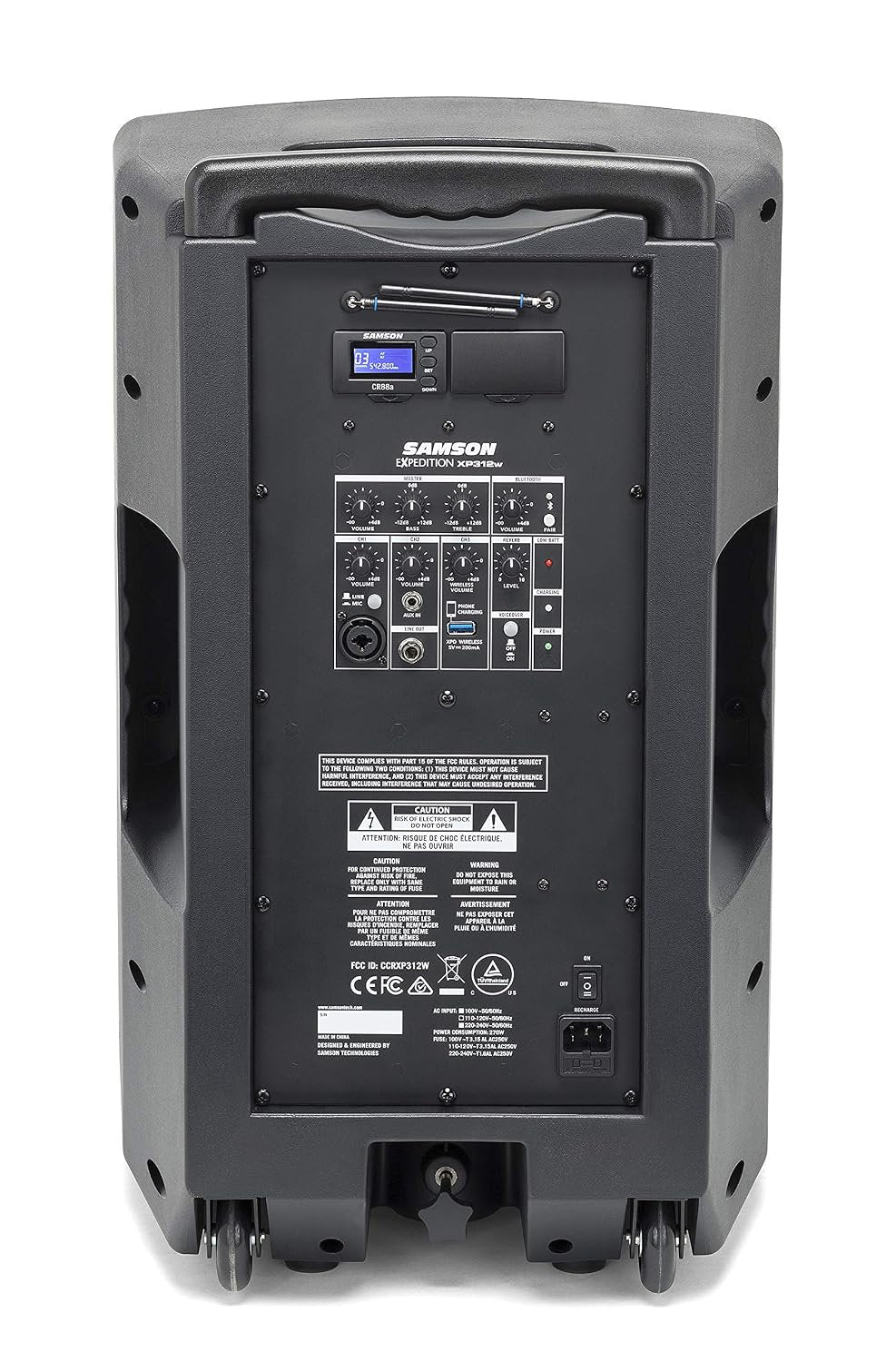 Samson Expedition XP312w Portable PA System (Channel K)